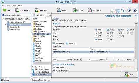 Active@ File Recovery 21 Free Online Version
